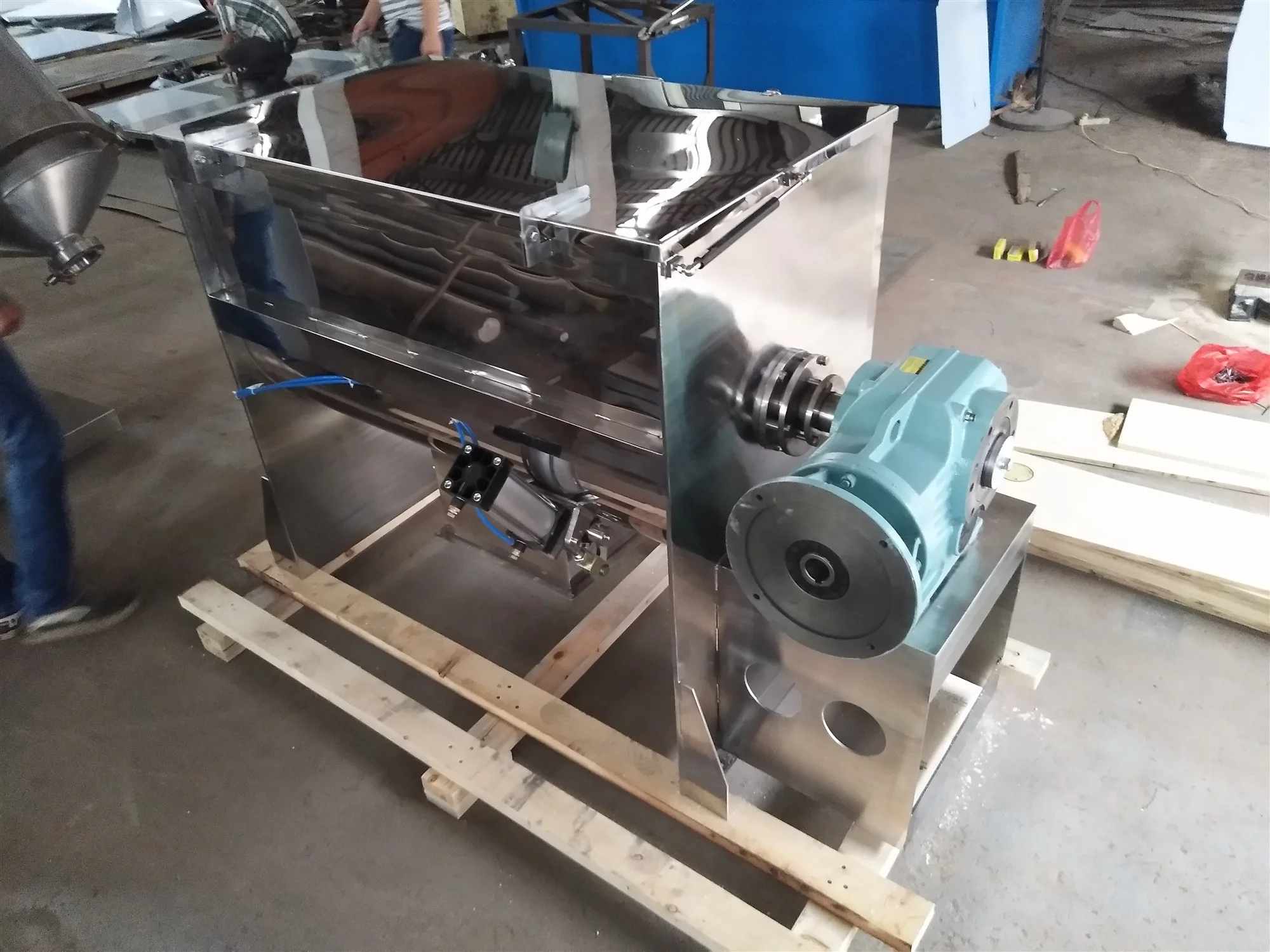 WLDH color mixer dry powder Stainless steel Ribbon Mixer