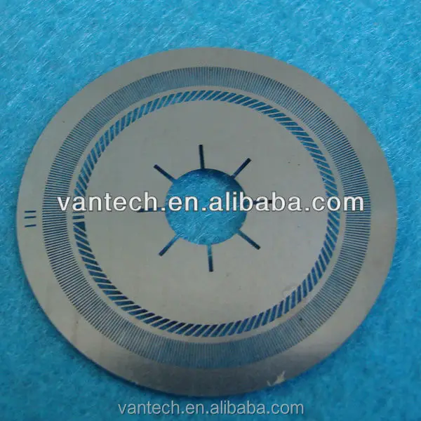 High accuracy high reflective optical encoder disk