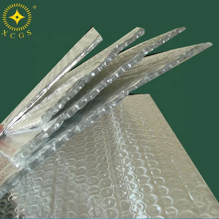 Wholesale bubble foil reflective sun shade material vapour insulation