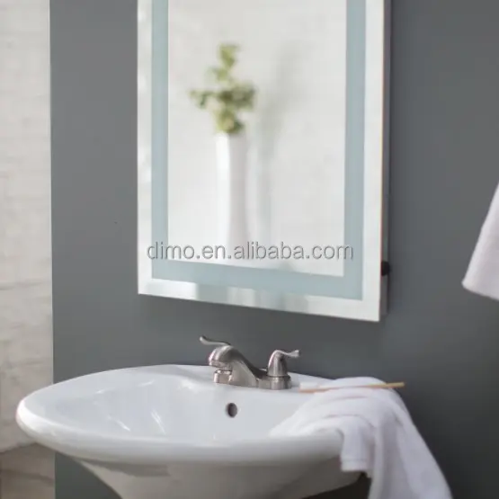 European Style LED Lighted Mirror Illuminated Vanity Mirror With Lights for Bathroom