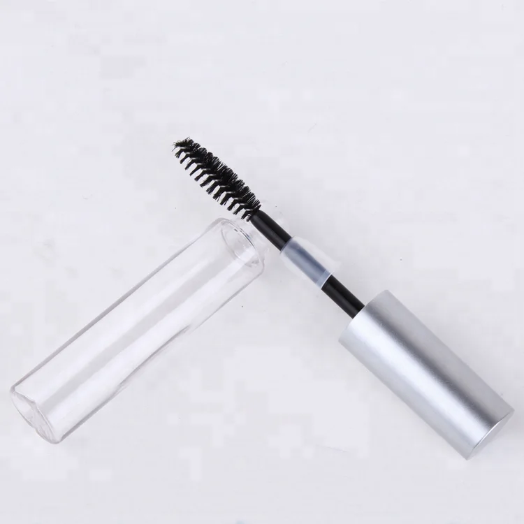 10ml Empty Eyeliner Packaging Vials Clear Body Cap Aluminium Gel Eyeliner Packaging Brush Clear Mascara Tube