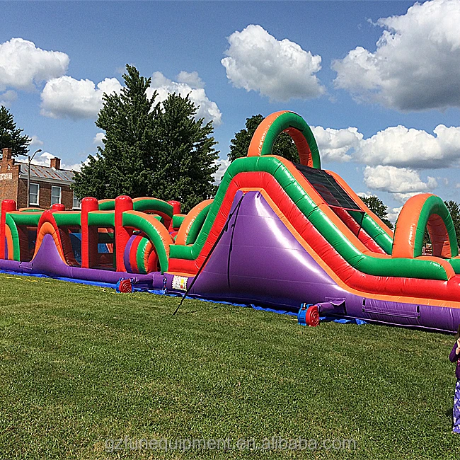 
Funny large inflatable comb obstacle course party rentals Inflatable obstacle course for team events 