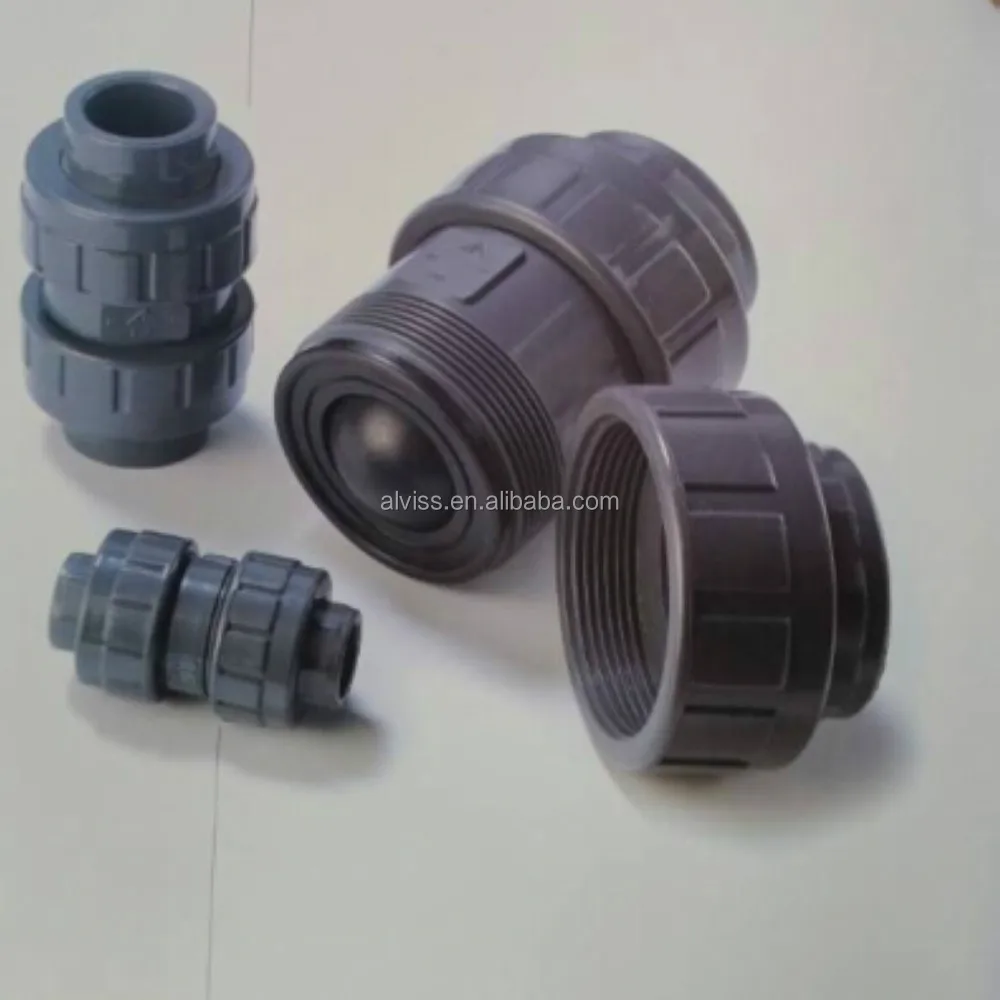 pvc ball check valve used with pvc pipe