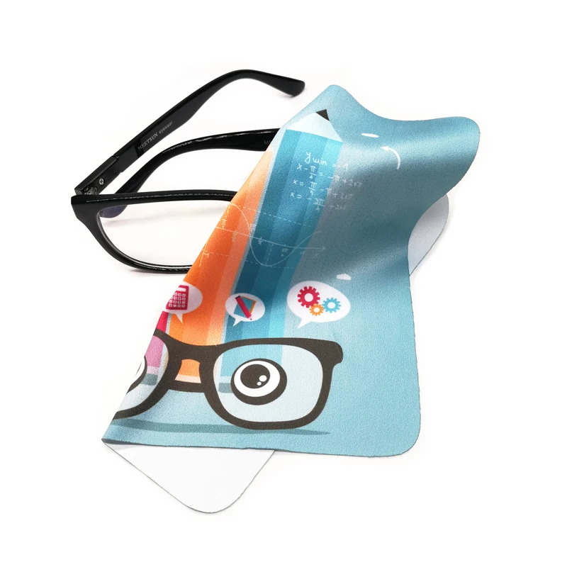 Bulk Personalized microfiber eyeglass cleaning cloth