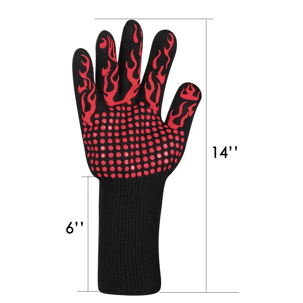 
932 F Extreme Heat Resistant Gloves For Kitchen Cooking 