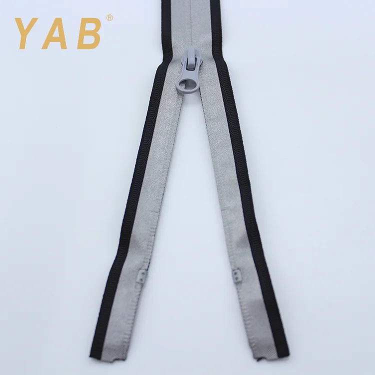 YAB китайская фабрика, украшение, открытый конец, нейлон, огнестойкий 3 # молния Zip