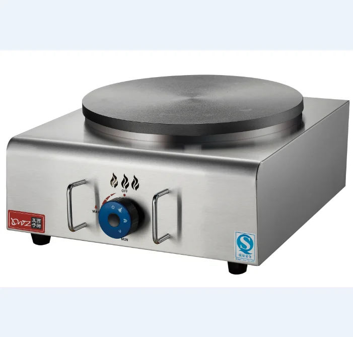 Gas crepe maker machine crepe making machine