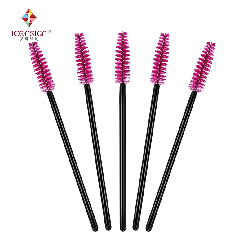 Plastic Eyelash brush mascara wands Tinting Applications for eyelash extensions