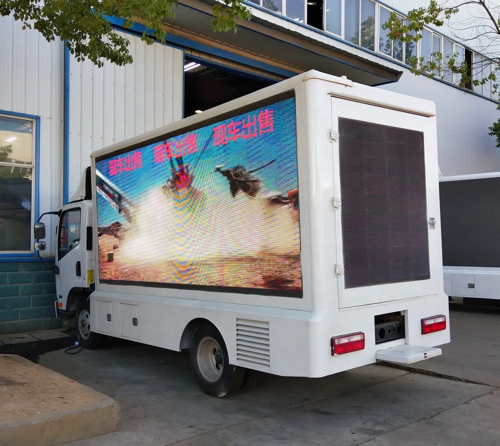 FAC 4*2 mobile stage truck for roadshow/LED advertising truck and stage truck for sale