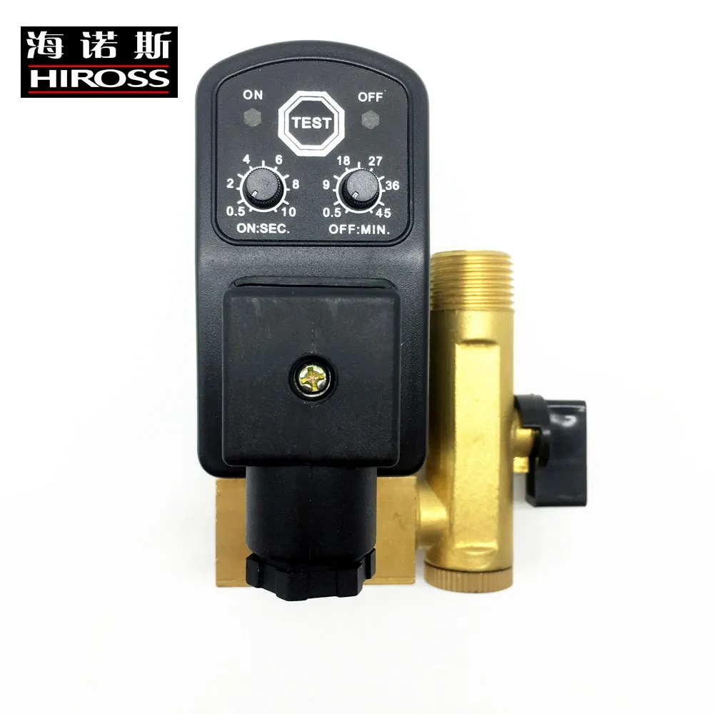 High Pressure 50 bar Auto Drain Valve for Air Dryer / Air Filter