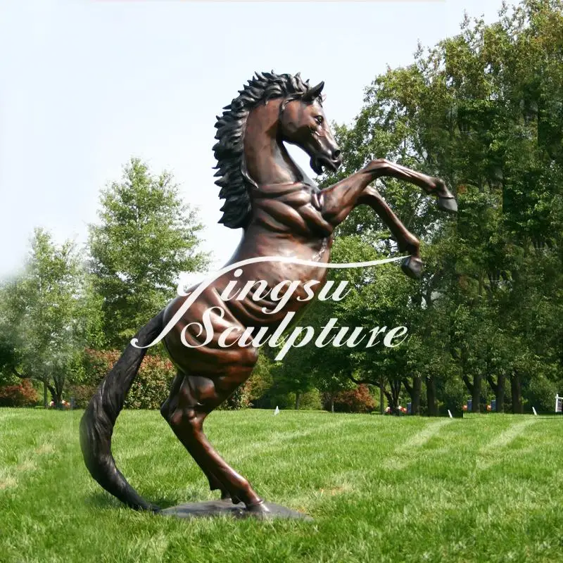 Professional horse head statue london