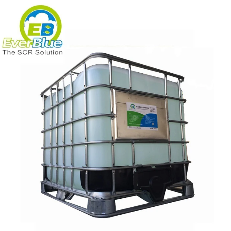 Aqueous Urea Solution 1000L IBC Tank AdBlue 32.5% for Euro4 Euro5 Cars