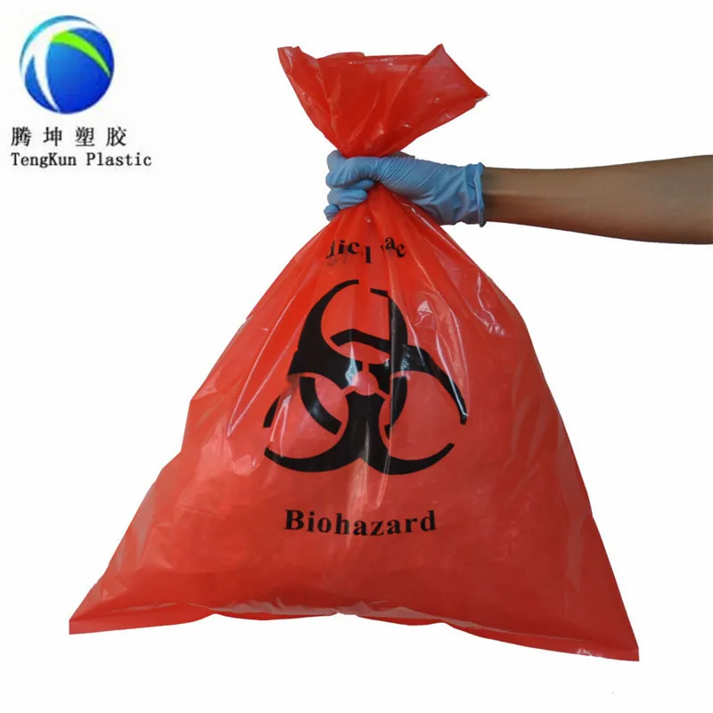 Medical Waste Red Trash Bags for Hospital