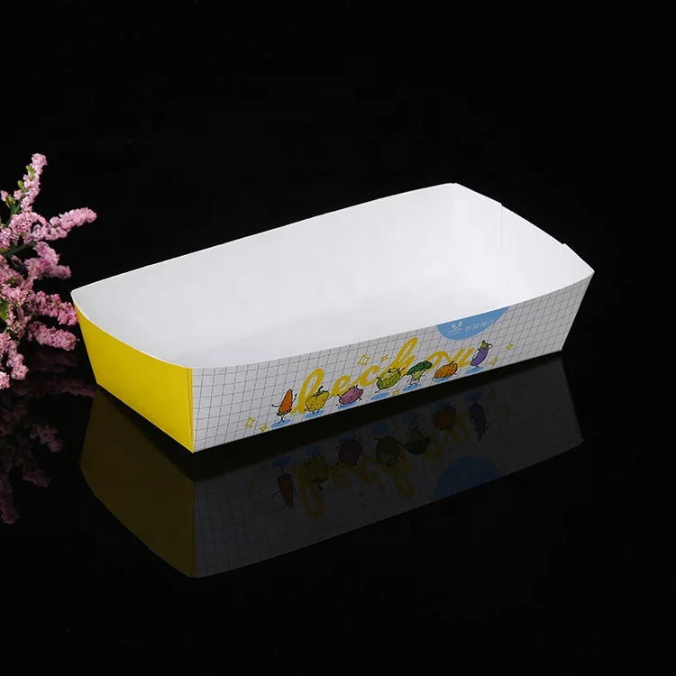 
Paper party food trays paper serving trays hot dog tray party side dishes 