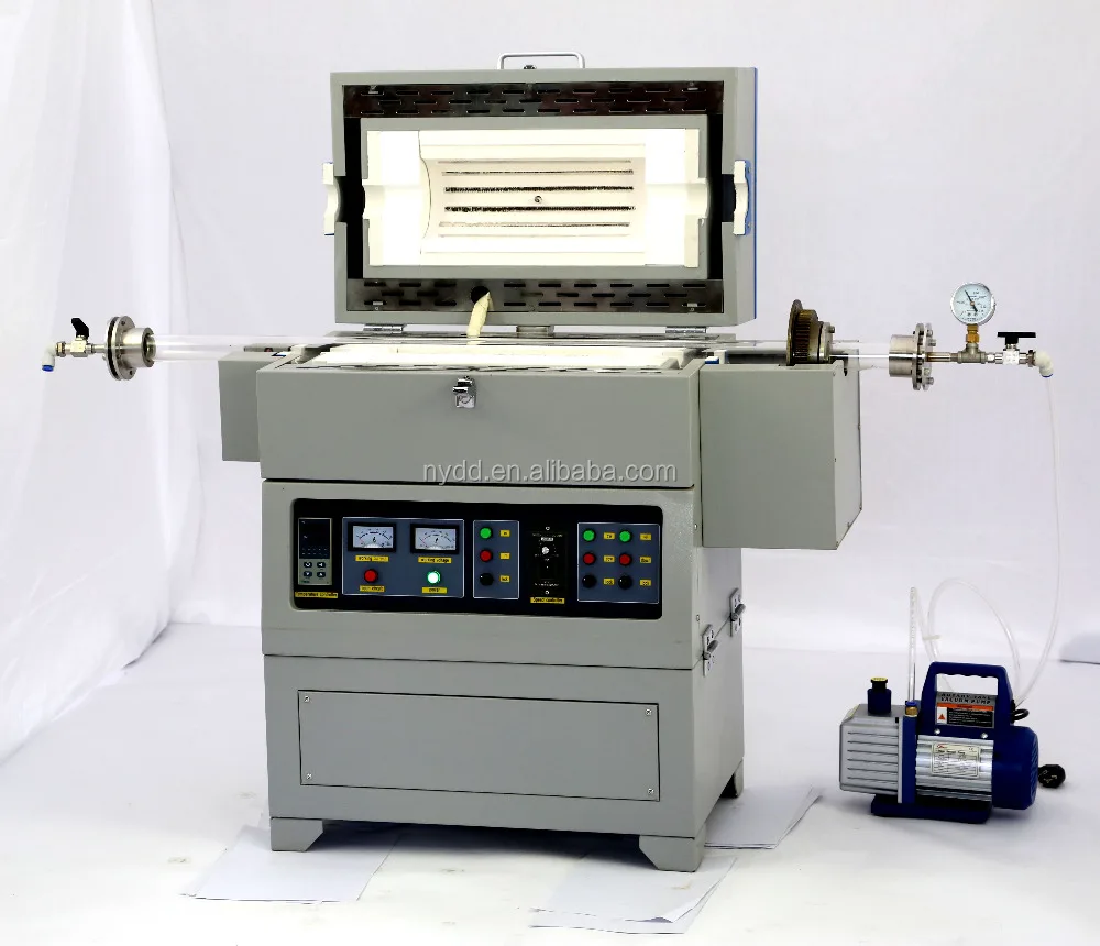 1200 Degree Tilting Rotary Tube Furnace Heat Treatment Rotary Tube Furnace Laboratory Electric Tube Furnace