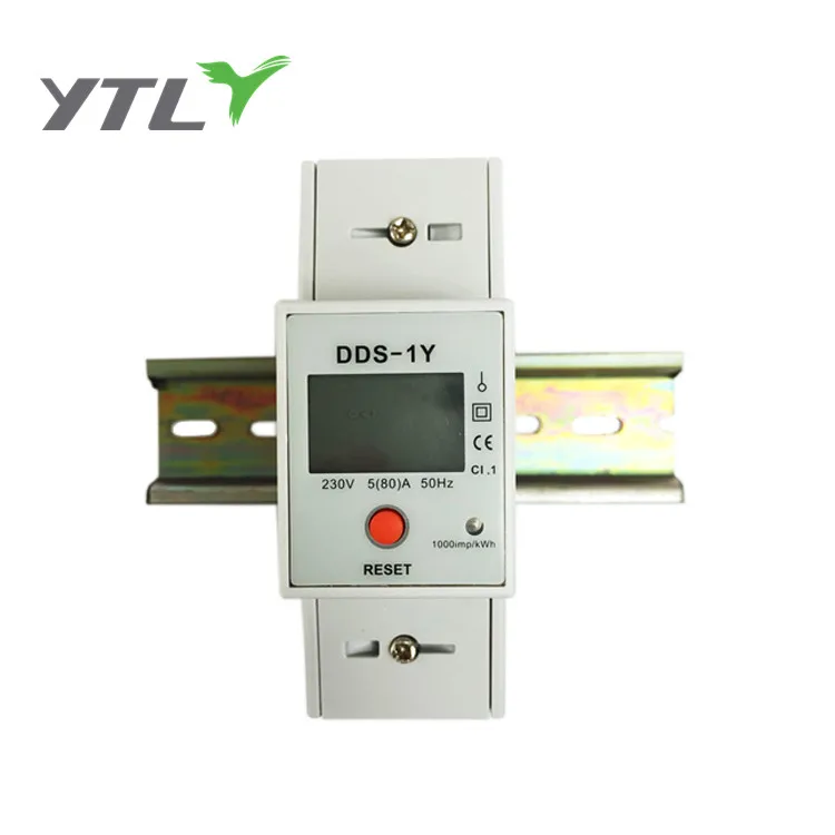  Однофазный двухмодульный Din-рейка RS485 MODBUS