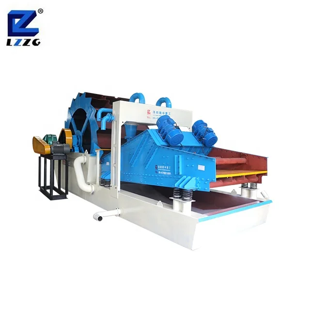 Brick sand washing plant glass sand washing and dehydration machine