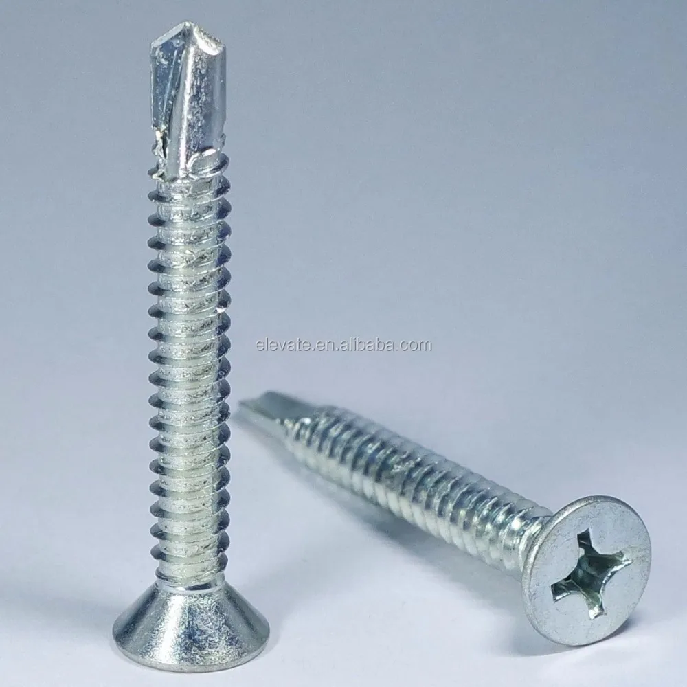 Trim Head Square Drive, BSD Thread Self Drilling Screw