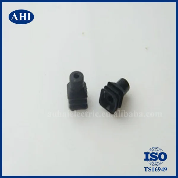 Автомобильных разъемов черный водонепроницаемая резиновым силиконовый уплотнитель провода