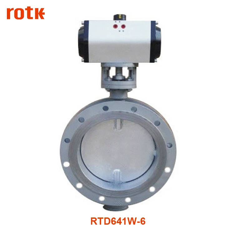  SS304 SS316 соленоидный пневматический приводной DN150 PN 25 фланцевый