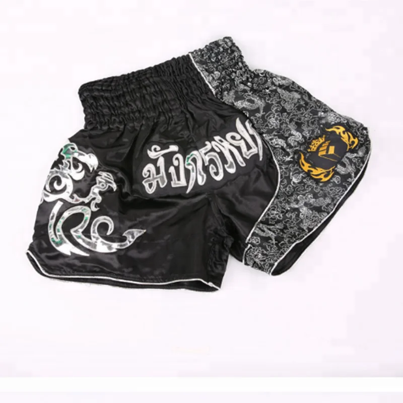 Fluory Printing Shorts Training Fighting Grappling Shorts Muay Thai Boxing pants