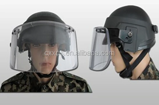 
Bulletproof Visor, Ballistic Visor, Helmet Visor 