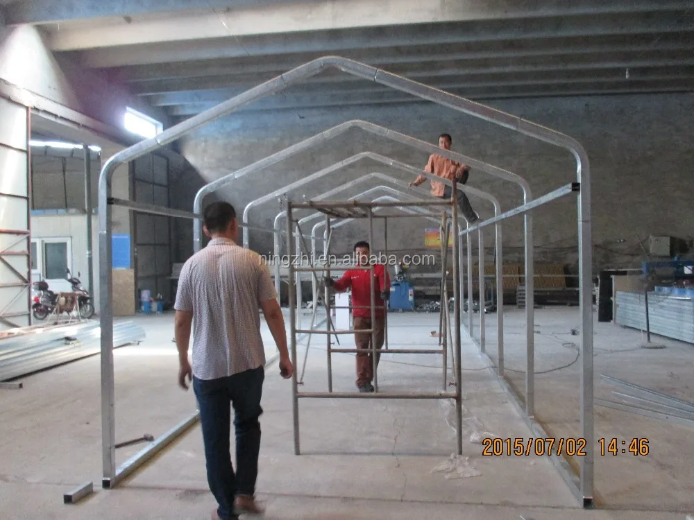 Steel frame shelter house