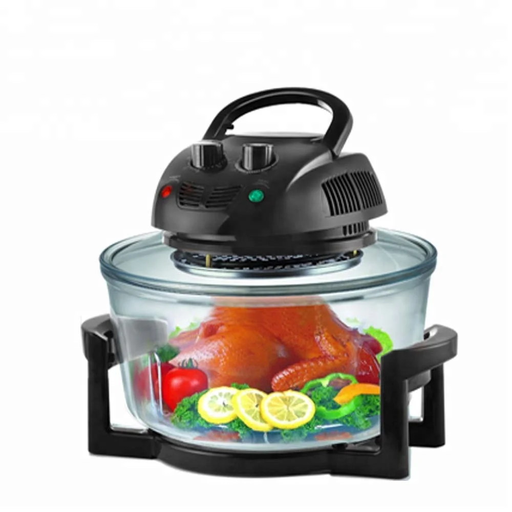 2021 1400W 250 degree electric pizza heating halogen oven home choice turbo chef glass convection oven turbo oven