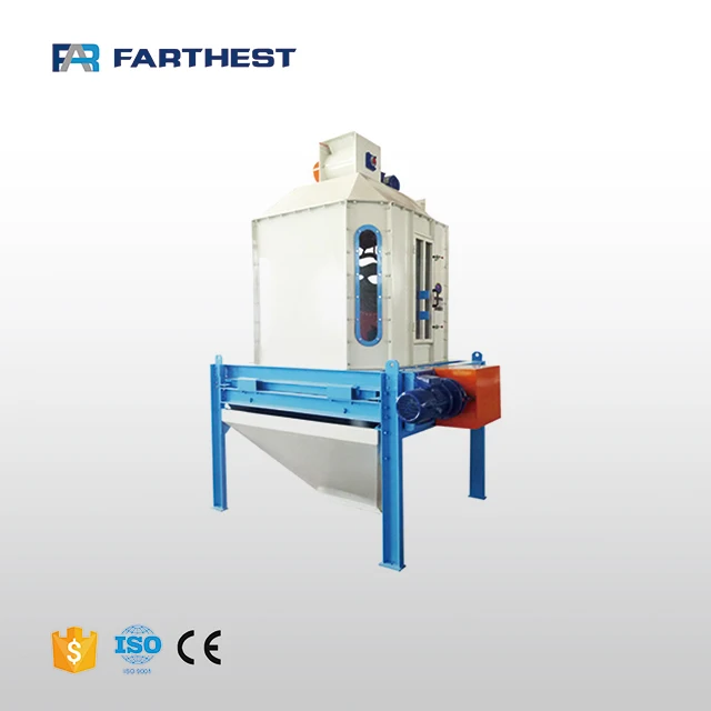 Changzhou Farthest Counter Flow Hot Air Cooler/Fish Feed Pellet Cooler Machines