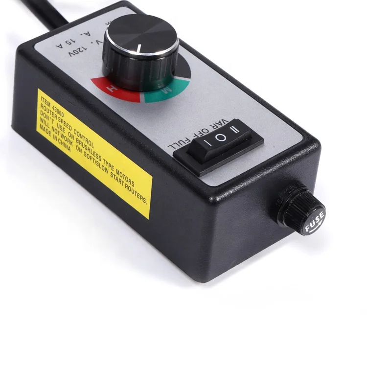 
American 110V waterproof electronic single phase 2 hp dc ac motor drill variable speed fan control controller switch unit 