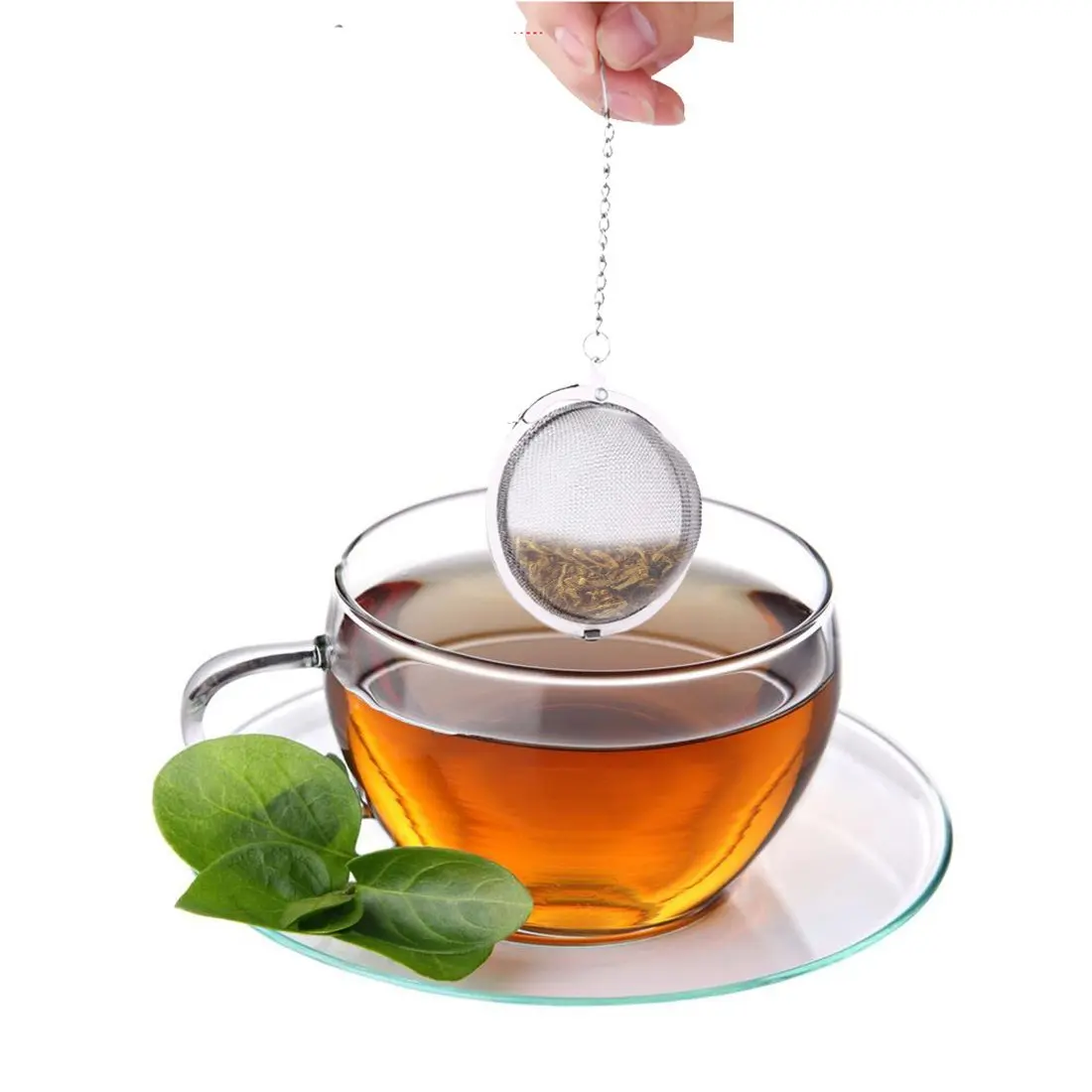 Promotional Gift Fine Mesh Stainless Steel Tea Infuser Ball 45*45