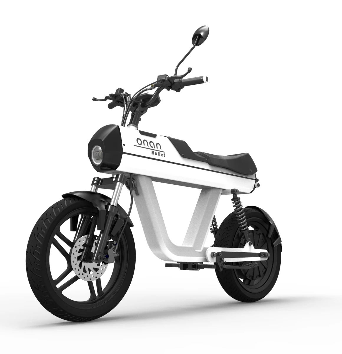 ONAN Bullet High Quality New Style Dual Motor Electric Scooter Pro Standard and ECO Mode 3800W E-Motorcycle