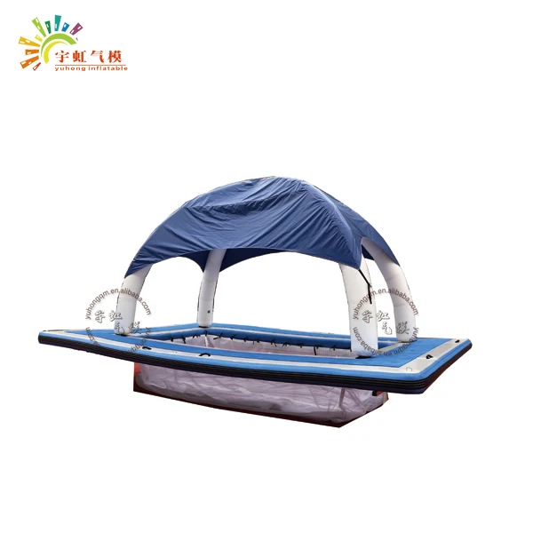 Customised water play inflatables sea floats playground