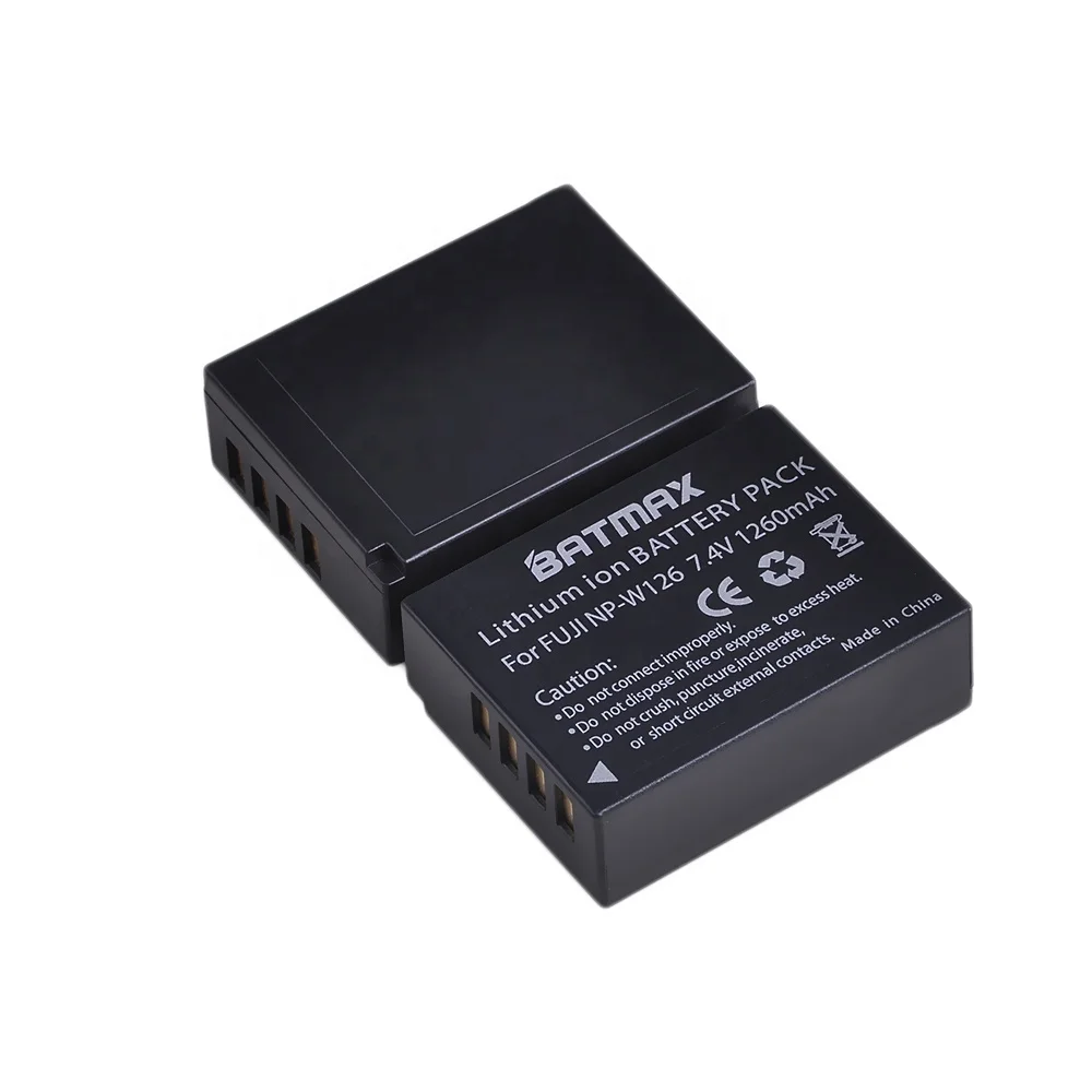 
NP-W126 NP W126 NPW126 Replacement Battery for Fujifilm FinePix HS30EXR HS33EXR HS50EXR X-A1 X-E1 X-E2 X-M1 X-Pro 1 camera 