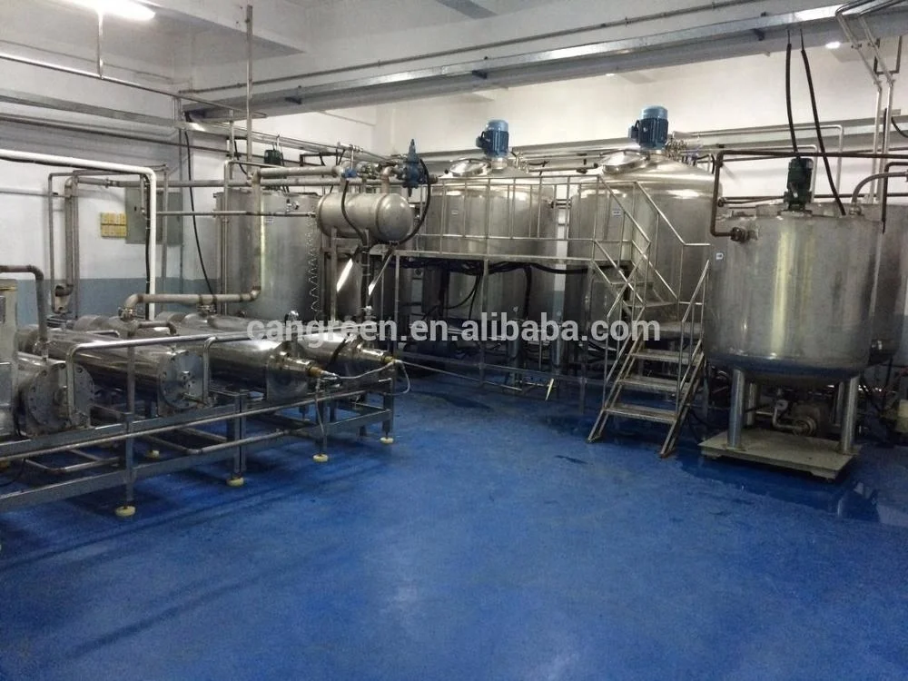 complete palm oil puff margarine/ vegetable butter production line