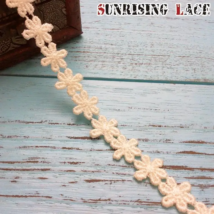 Cotton Chemical Lace Embroidery Crochet Garment Trim