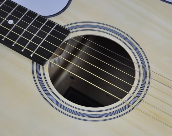 
41 inch basswood semi acoustic guitar 