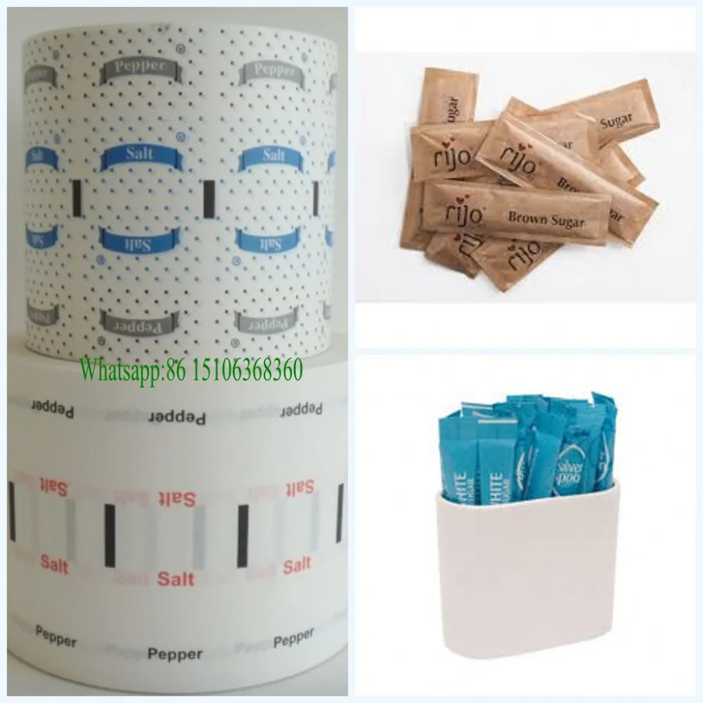 
Food Packaging Paper for Salt, Sugar, Pepper Sachets 