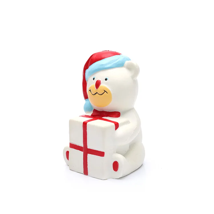 Пользовательские китайский ПУ пены персонализированные polar bear стресс мяч