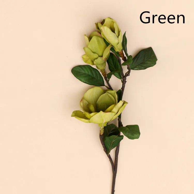 Wholesale party decorations DIY fake Private home public places hotel restaurant Occasion magnolia wedding flowers