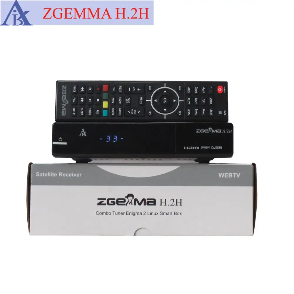 new version image OpenPLI ZGEMMA H.2H Combo Satellite Receiver HD DVB-S2 DVB-T2/C