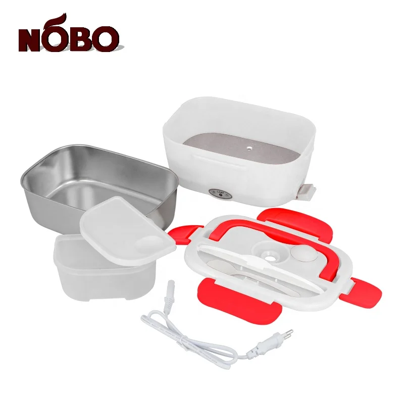 Hottest Stainless Steel Heat Retaining air Tight Food Warmer Container Portable Electric Lunch Box Heater