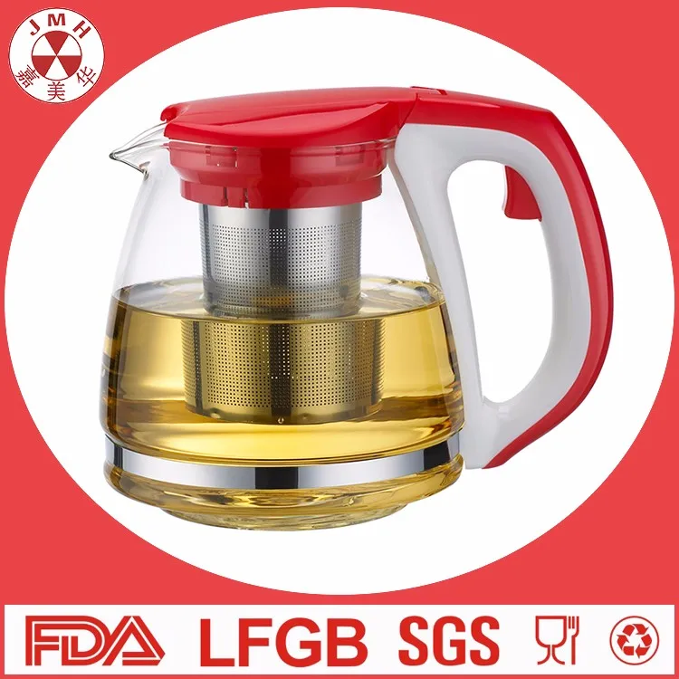 
Free sample high quality moroccan glass tea coffee pot set with infuser 