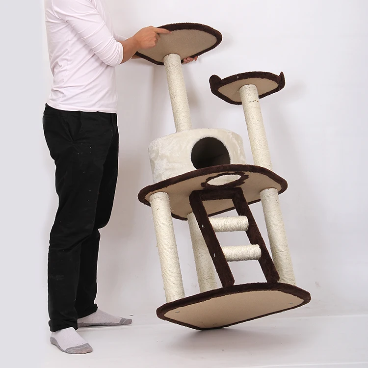 Cat Tree Tower Condo Play House Pet Scratcher