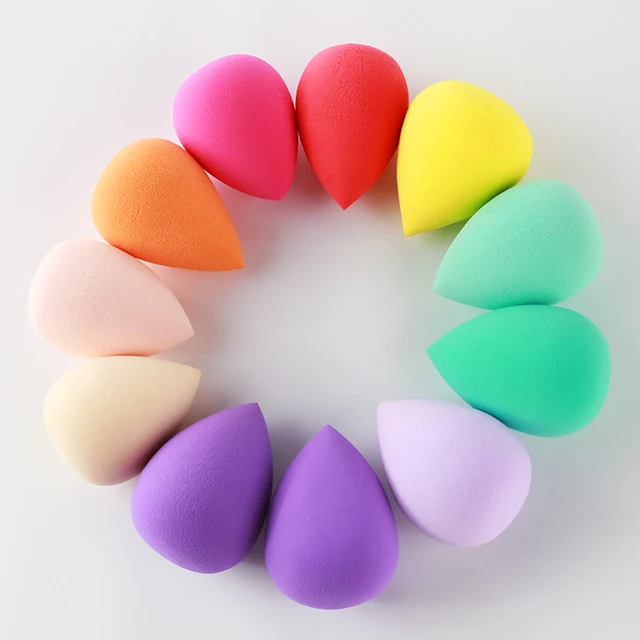 Wholesale Beauty Sponge Blender Makeup Cosmetic Puff Tear Drop Latex Free Make Up Sponge T013
