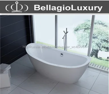 Легко чистить современный простой дизайн акриловая ванна