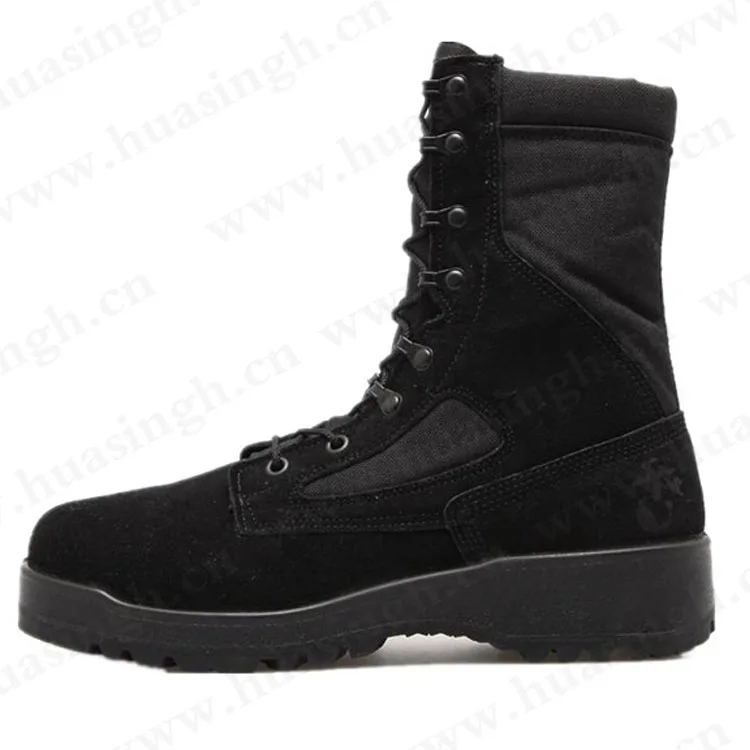 XQQ,  China supply fashion Belleville sole jungle desert combat boots suede leather oil resistant tactical military boots HSM056