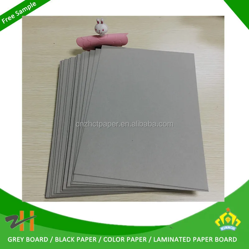 High Quality Laminated Grey Chipboard 700gsm - 1800gsm