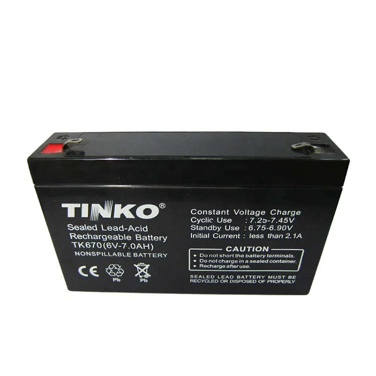 Wholesale Best Price 6v 7.0ah Sealed Lead Acid Battery