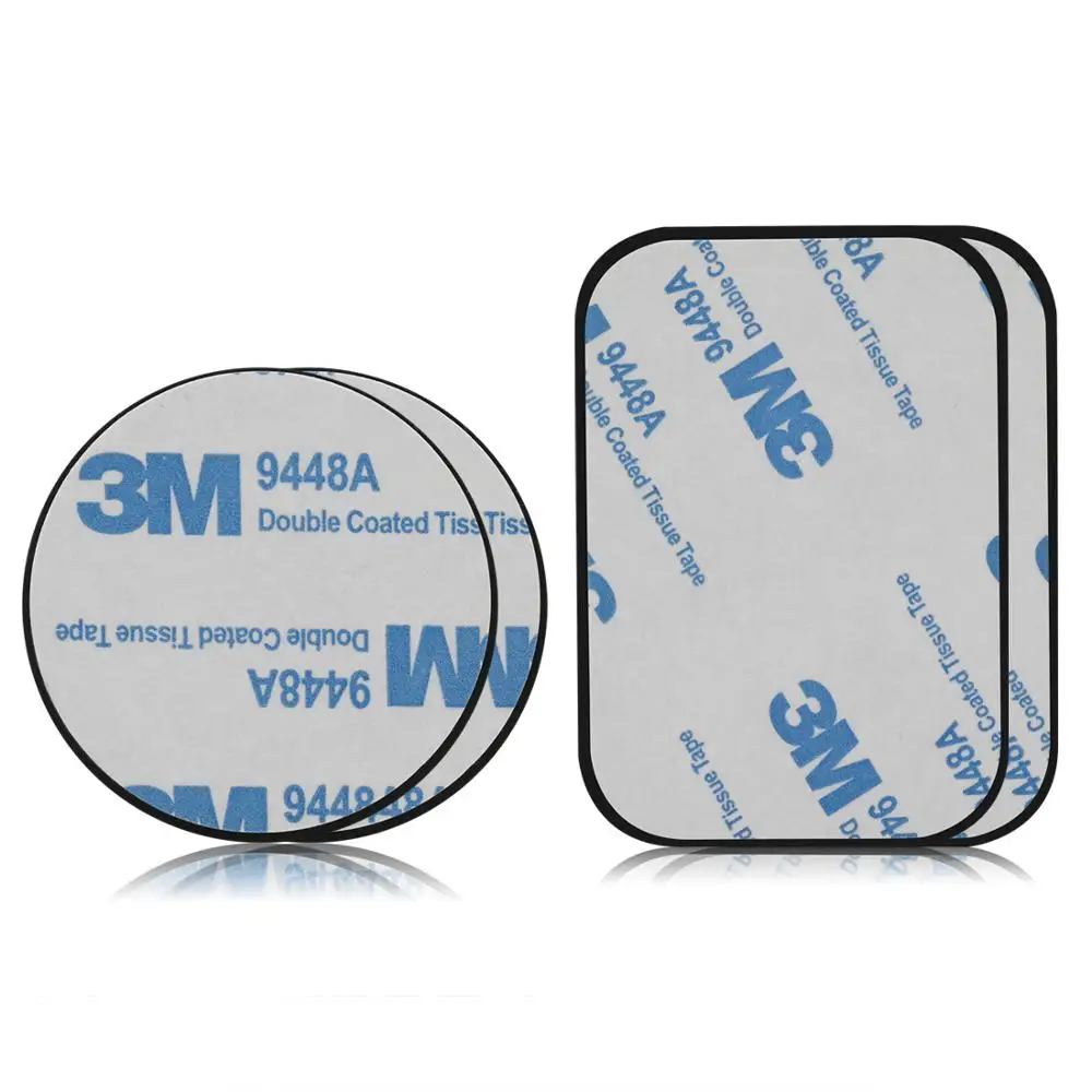 
Strong sticky 3m adhesive metal plate for cell phone accessories holder 